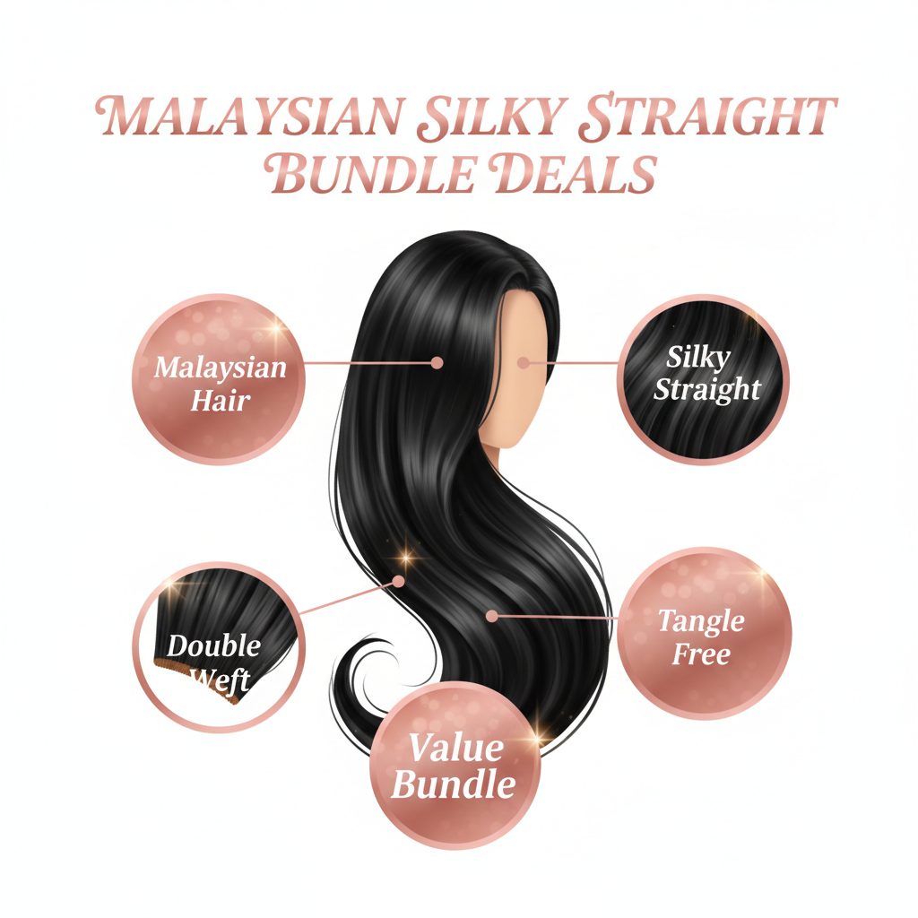 Malaysian Silky Straight Bundle Deals - Info