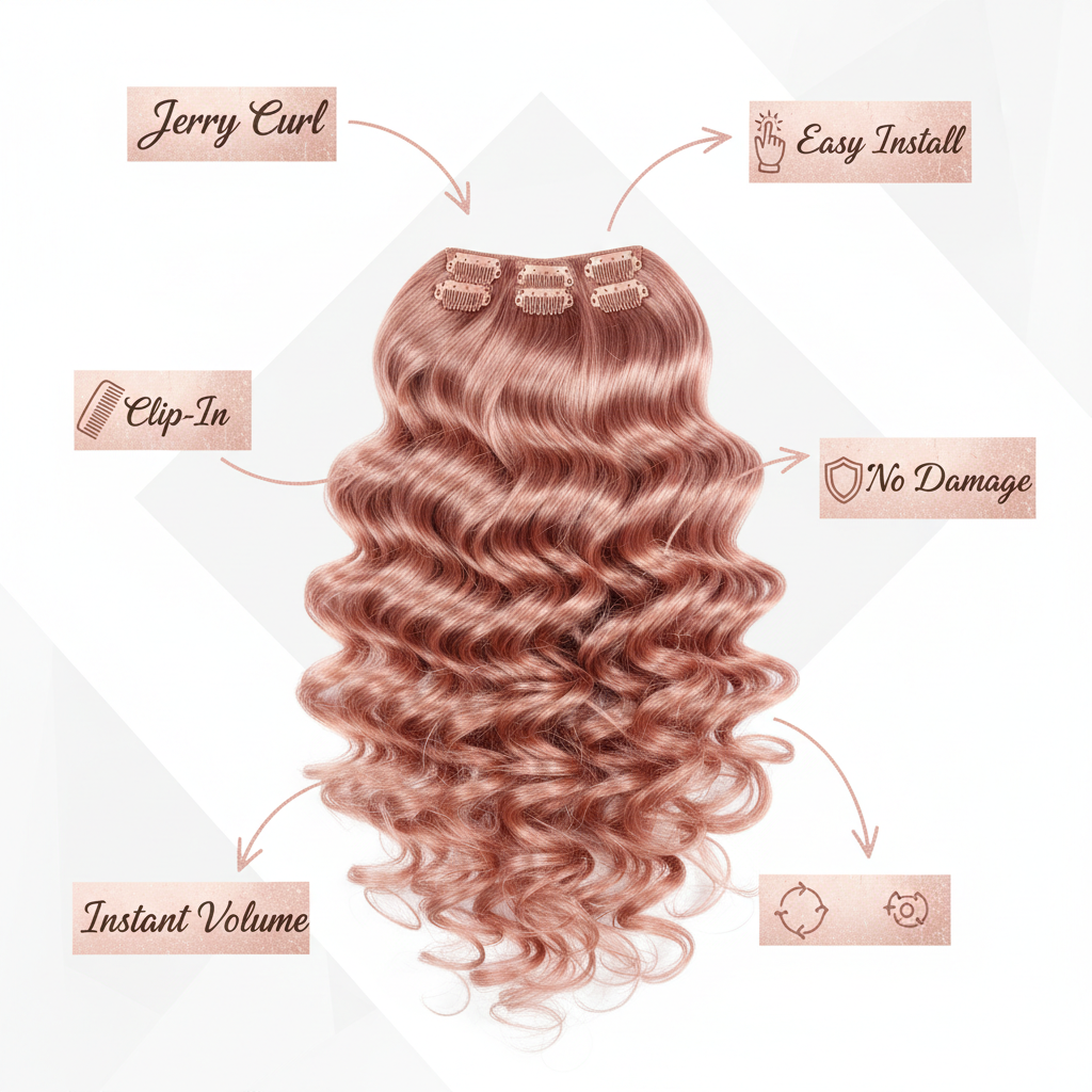 Jerry Curl Clip-In - Info
