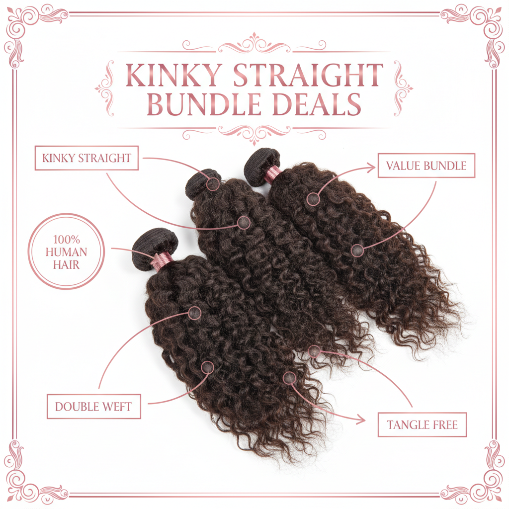 Kinky Straight Bundle Deals - Info