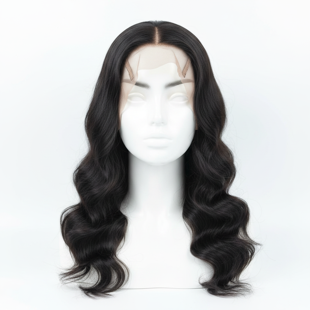 Brazilian Body Wave Frontal 13x4 Transparent Lace - Main