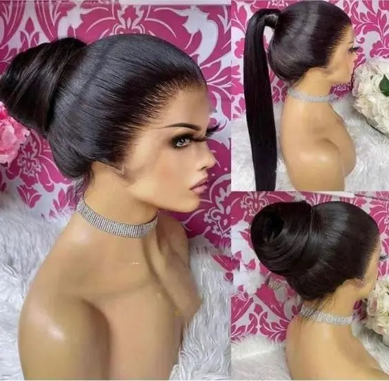 Bling Hair 360 Full Lace Wig 30-32 Inch Straight Human Hair