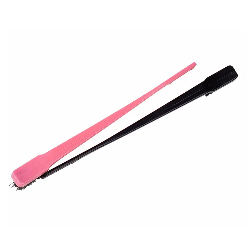 Bling Hair 1pcs Double head makeup comb Dye hair comb Eyebrow brush mascara brush Wax shredded hair modification bangs d