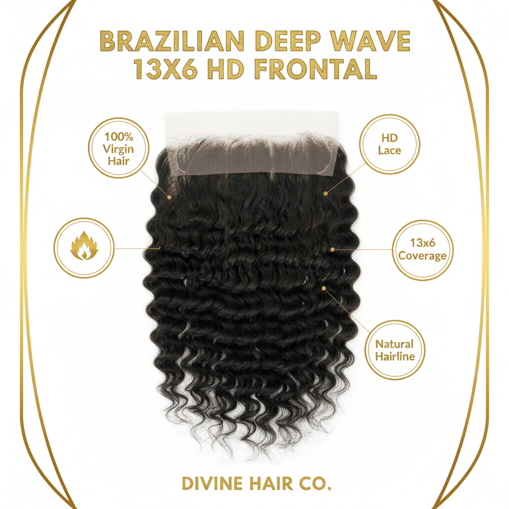 Brazilian Deep Wave 13x6 HD Frontal - Infographic