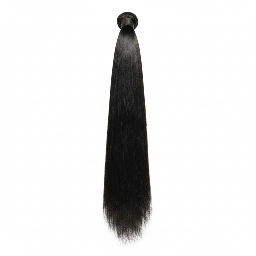 Jet Black Ponytail - Main