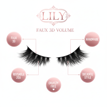 Lily Faux 3D Volume Lashes - Info