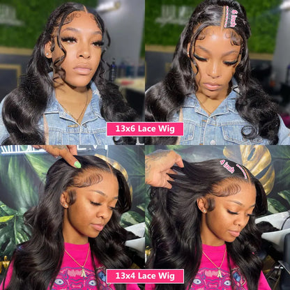 Bling Hair 30-32 Inch Body Wave Lace Front Wig