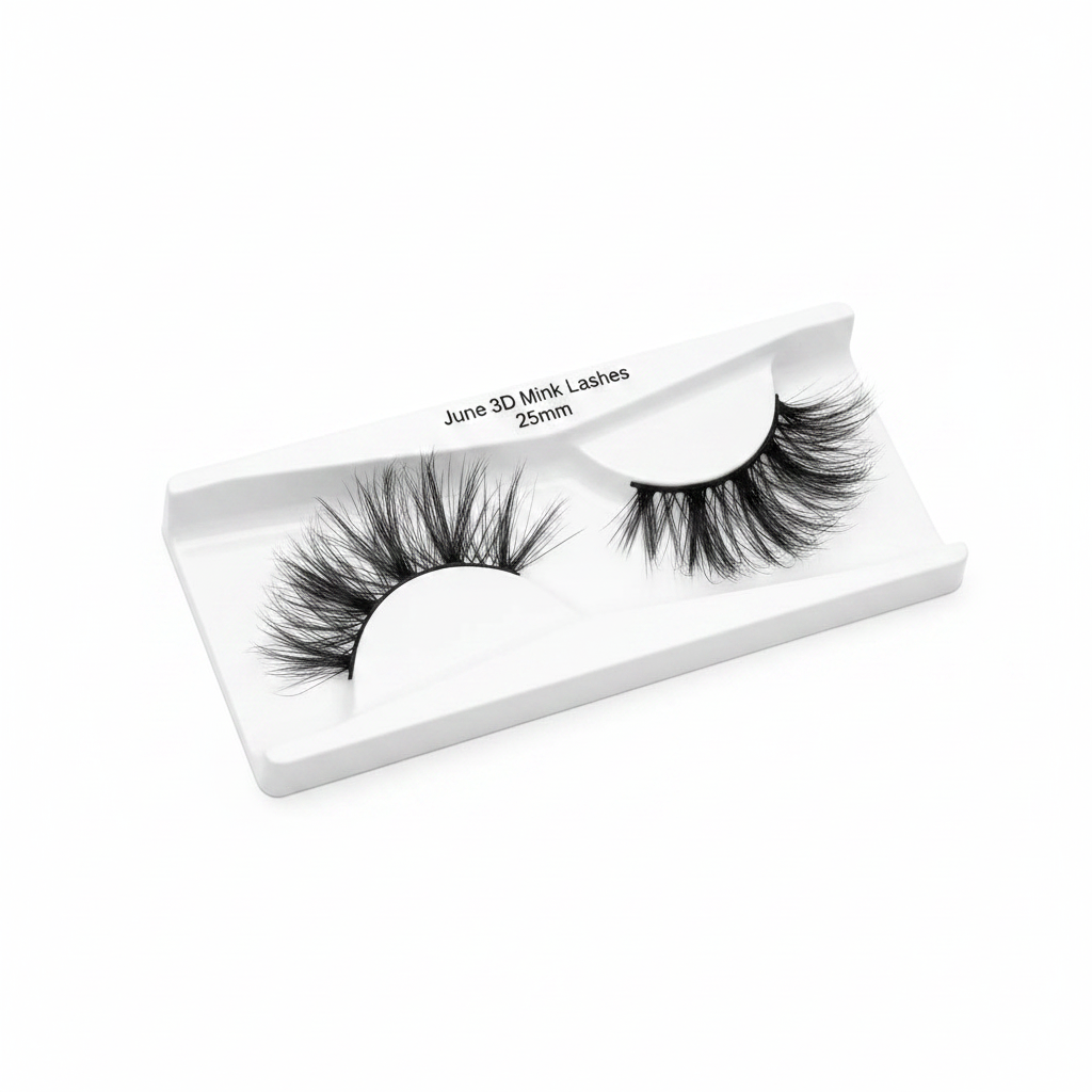 June 3D Mink Lashes 25mm - Main