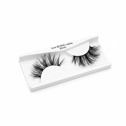 June 3D Mink Lashes 25mm - Main