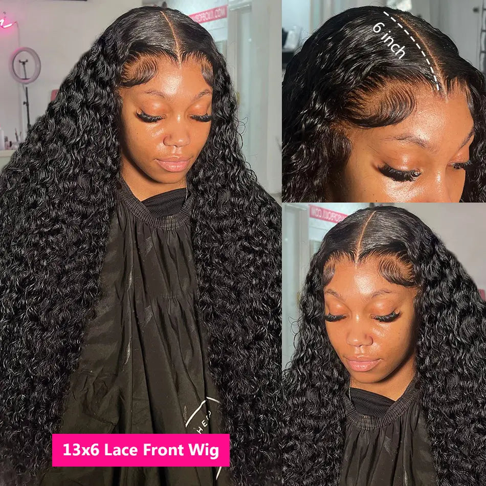 Bling Hair 30-32 Inch Jerry Curly Wig - 100% Human Hair