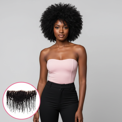 Afro Kinky Frontal - Model
