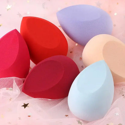 Bling Hair 1pcs Random color Make Up Accessories Makeup Blender Cosmetic Puff Makeup Sponge Cushion Foundation Powder Sp