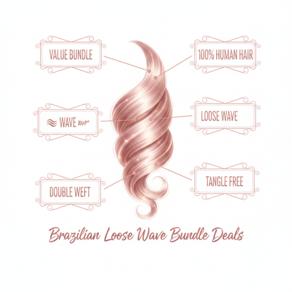 Brazilian Loose Wave Bundle Deals - Info