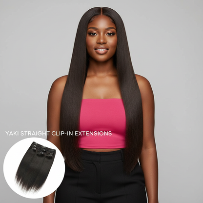 Yaki Straight Clip-In - Model