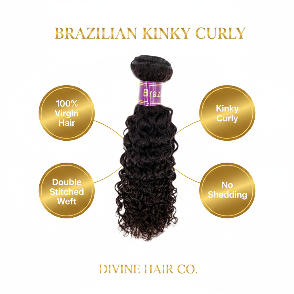 Brazilian Kinky Curly - Infographic