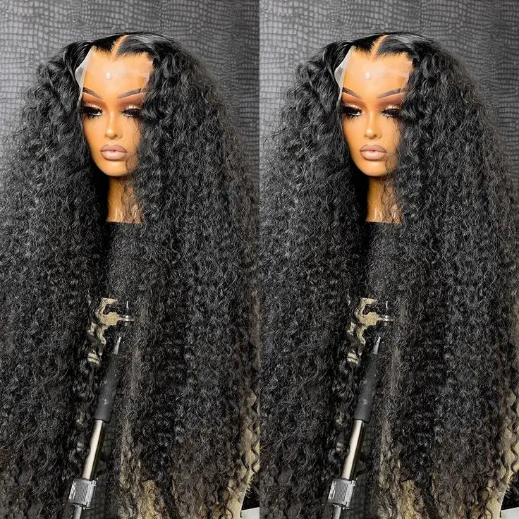 Bling Hair 30-32 Inch Jerry Curly Wig - 100% Human Hair
