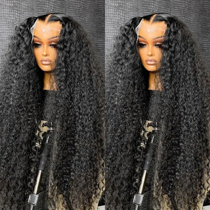 Bling Hair 30-32 Inch Jerry Curly Wig - 100% Human Hair
