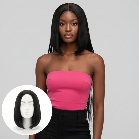 Straight Bob Wig - Model