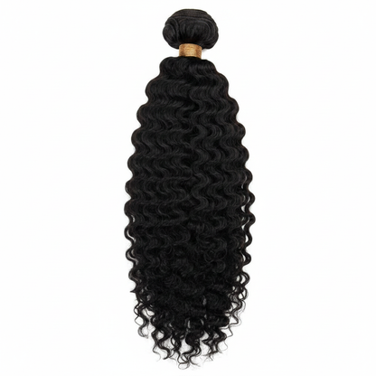 Burmese Curly Bulk Human Hair Extensions - Main