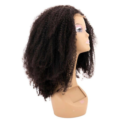 Afro Kinky 4x4 Transparent Closure Wig - Original