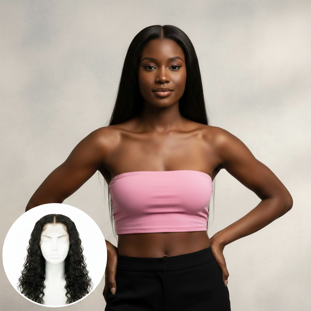 Brazilian Deep Wave 13x6 HD Frontal - Model
