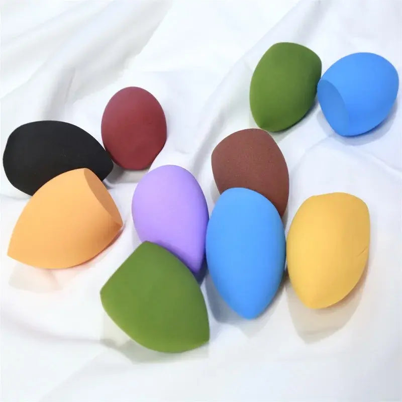 Bling Hair 1pcs Random color Make Up Accessories Makeup Blender Cosmetic Puff Makeup Sponge Cushion Foundation Powder Sp