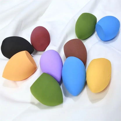 Bling Hair 1pcs Random color Make Up Accessories Makeup Blender Cosmetic Puff Makeup Sponge Cushion Foundation Powder Sp