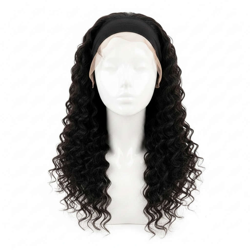 Deep Wave Headband Wig - Main