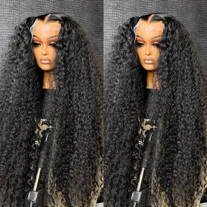 Bling Hair Kinky Curly Lace Front Wigs 12-36 Inch