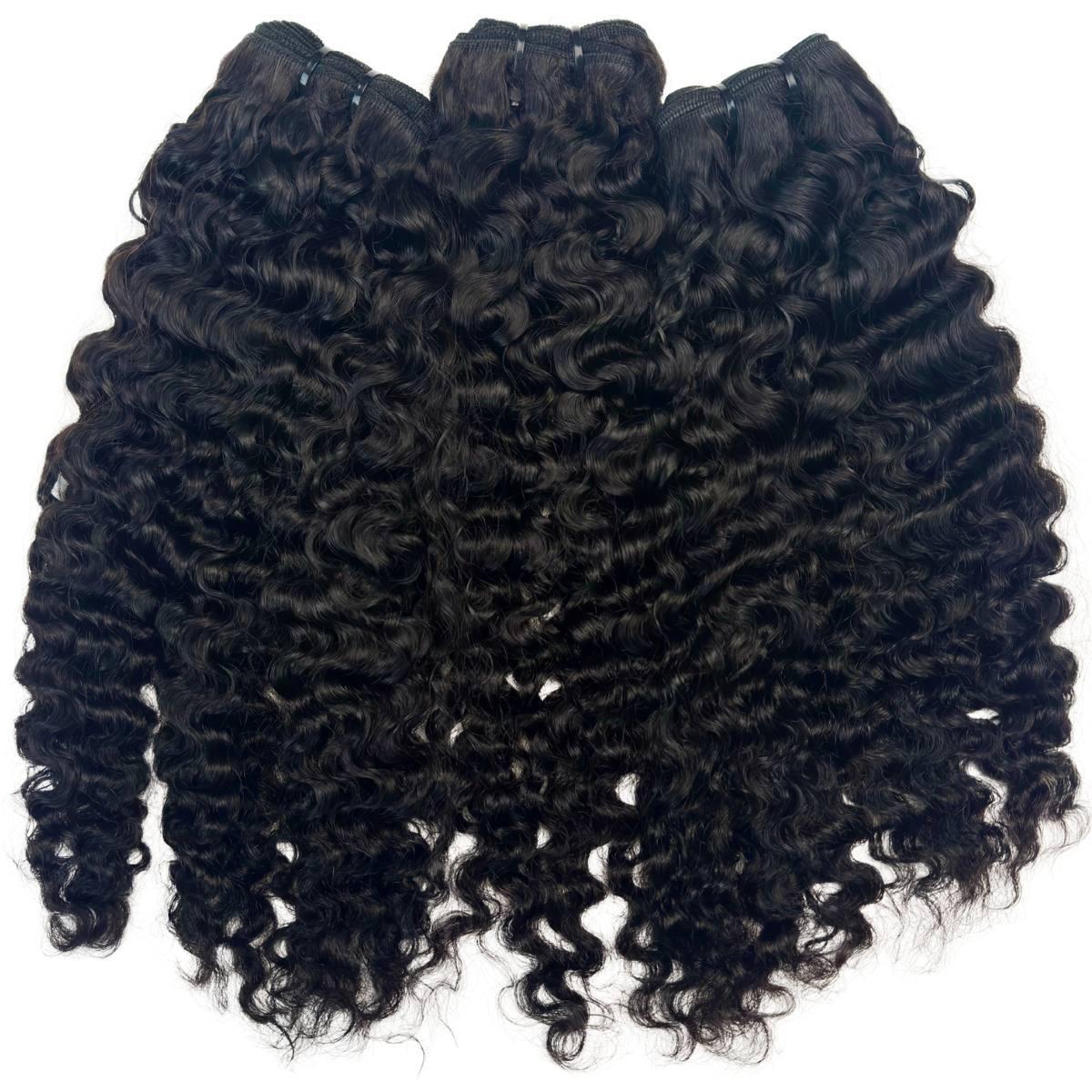 Burmese Curly 100% Human Hair Bundle Deals - Original