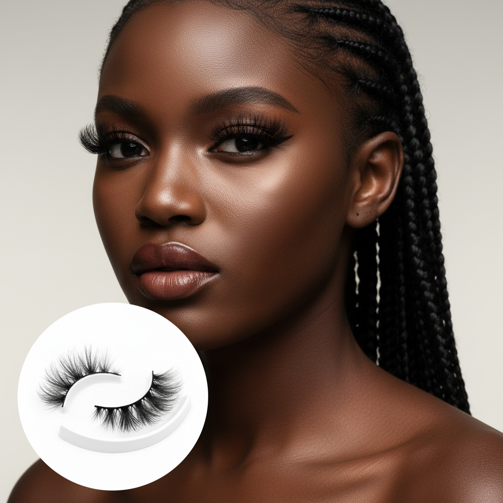 Dandelion Faux 3D Volume Lashes - Model
