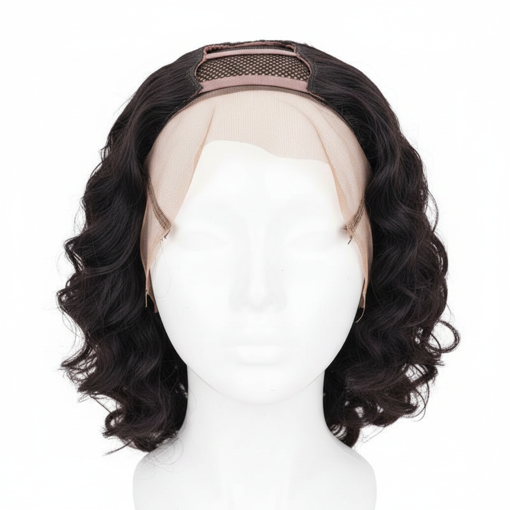 Brazilian Deep Wave U-Part Wig - Main