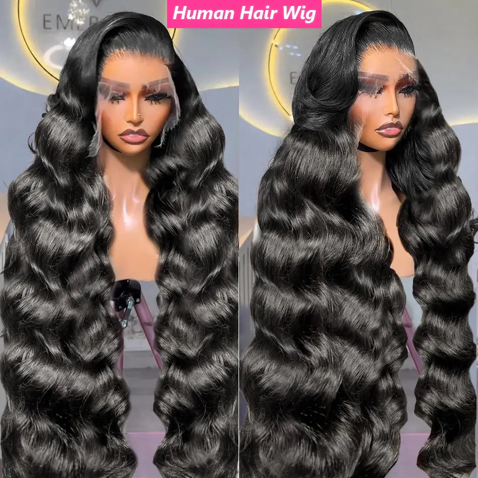 Bling Hair 12-34 Inch Body Wave Lace Frontal Wig
