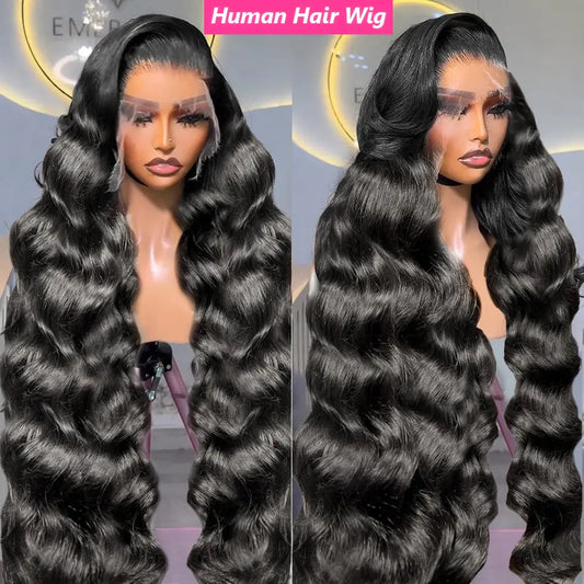 Bling Hair 12-34 Inch Body Wave Lace Frontal Wig