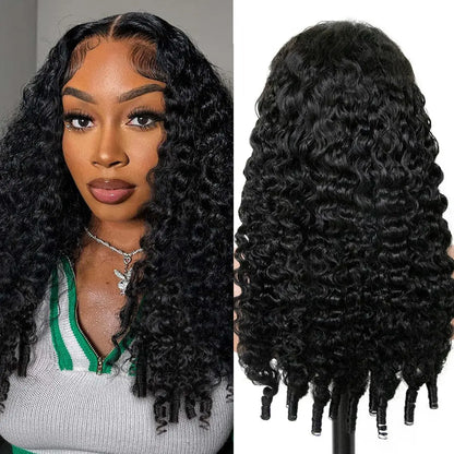 [NEW IN] Raw Burmese Curly Hair Wig Full 13x6 Lace Frontal Wig Human Hair Vietnamese 180 Density Spiral Burmese Curly La