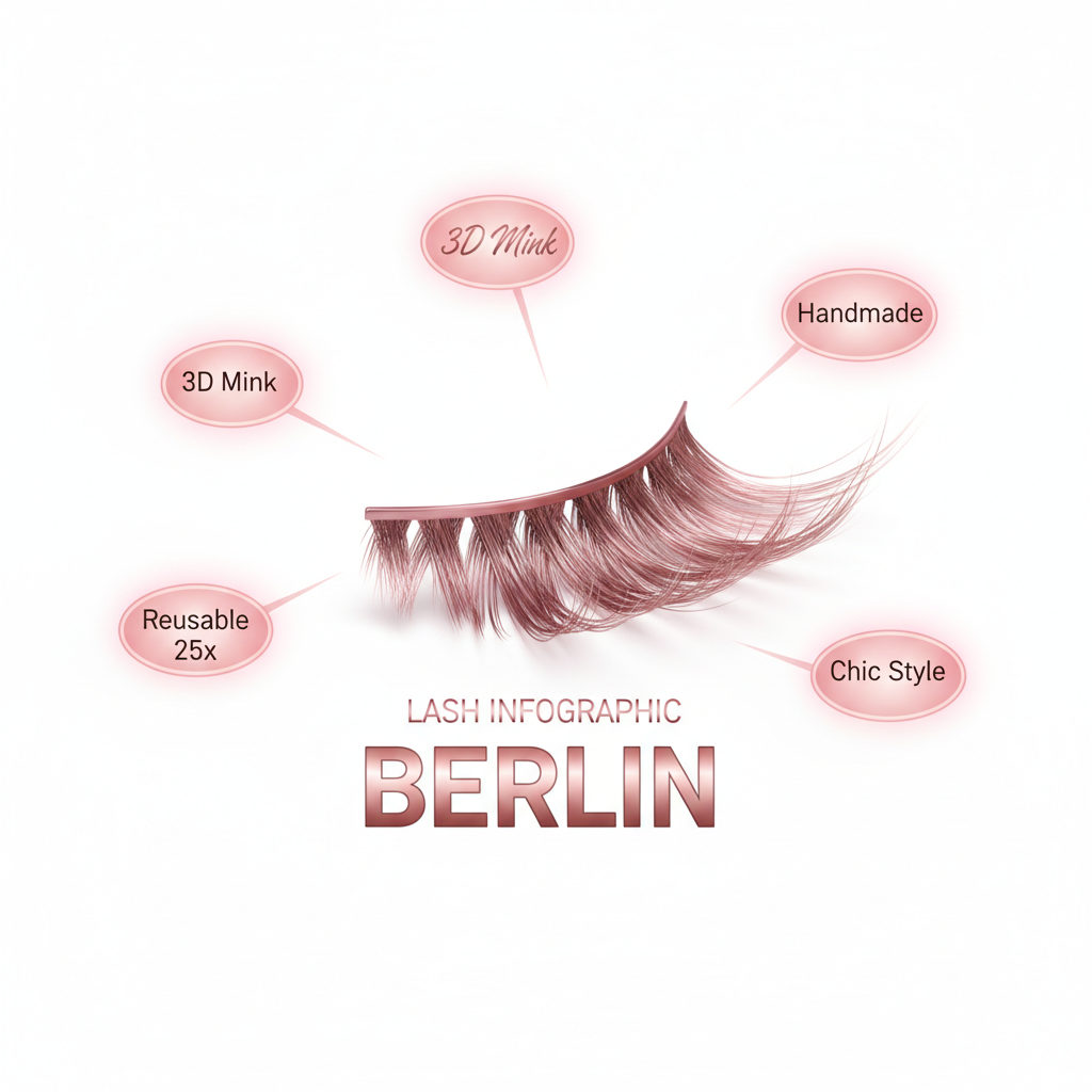 Berlin 3D Mink Lashes - Info