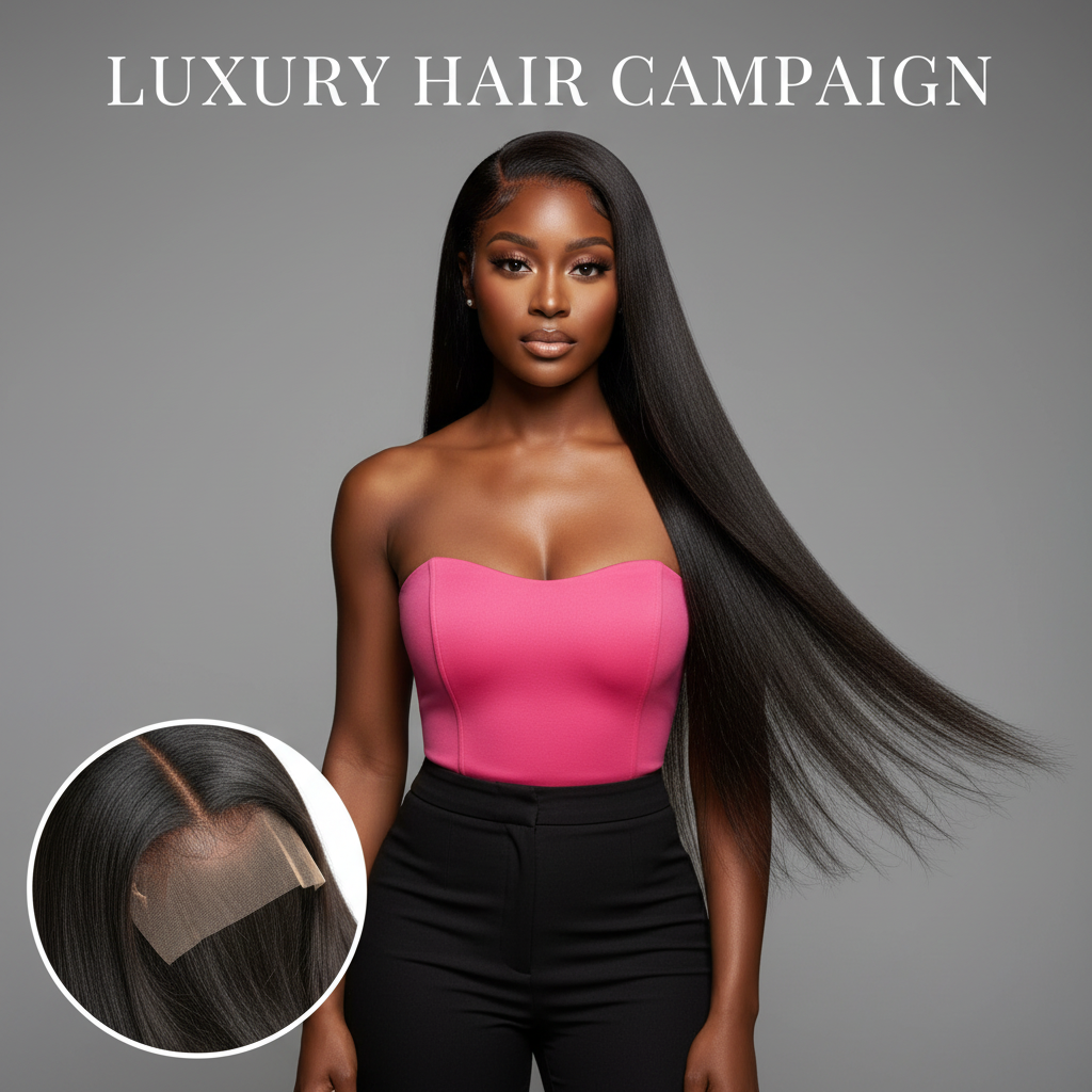 Brazilian Silky Straight 2x6 HD Closure - Model