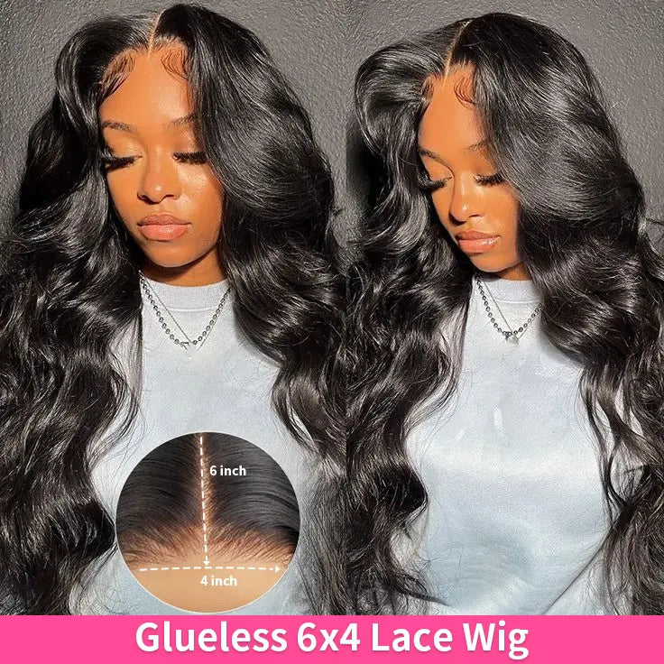 Bling Hair 30 Inch Glueless Body Wave Lace Wig for Women