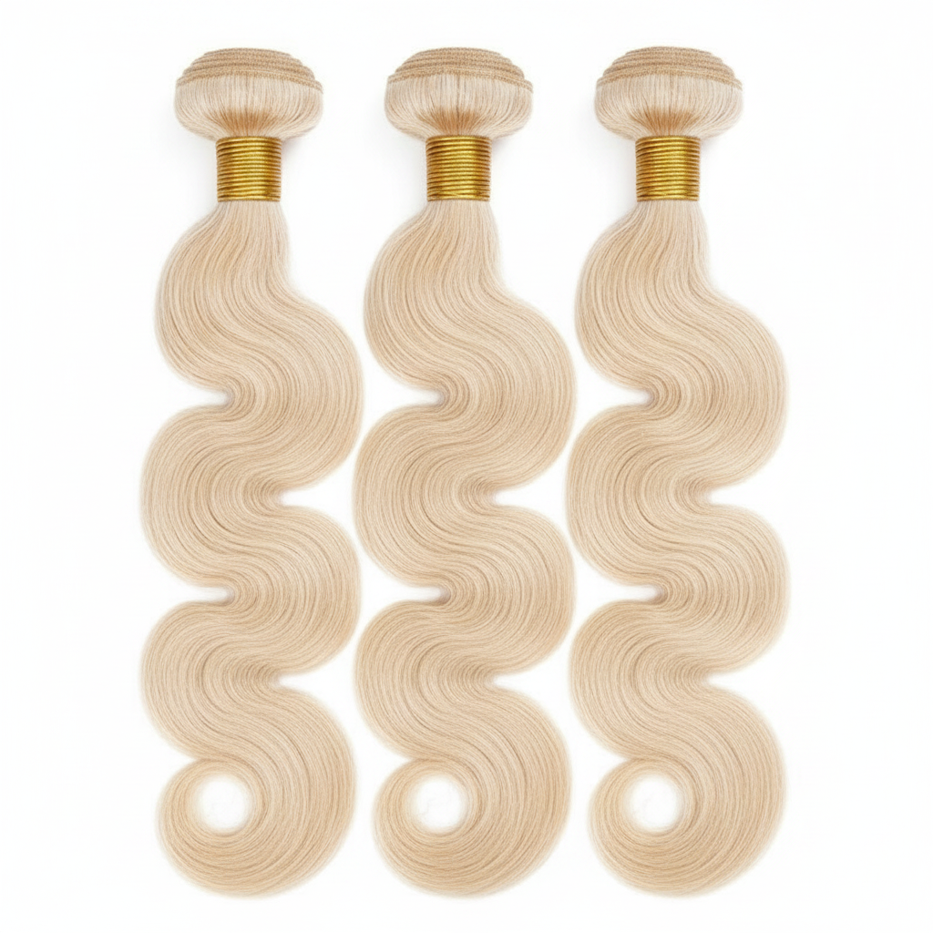 Russian Blonde Body Wave Bundle Deals - Main