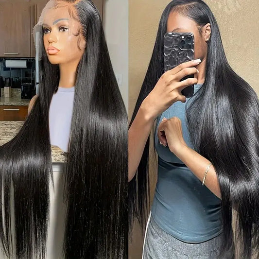 HD Straight 13x6 Lace Frontal Wig - 100% Human Hair
