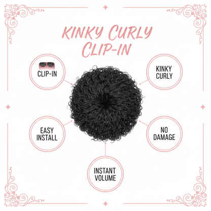 Kinky Curly Clip-In - Info