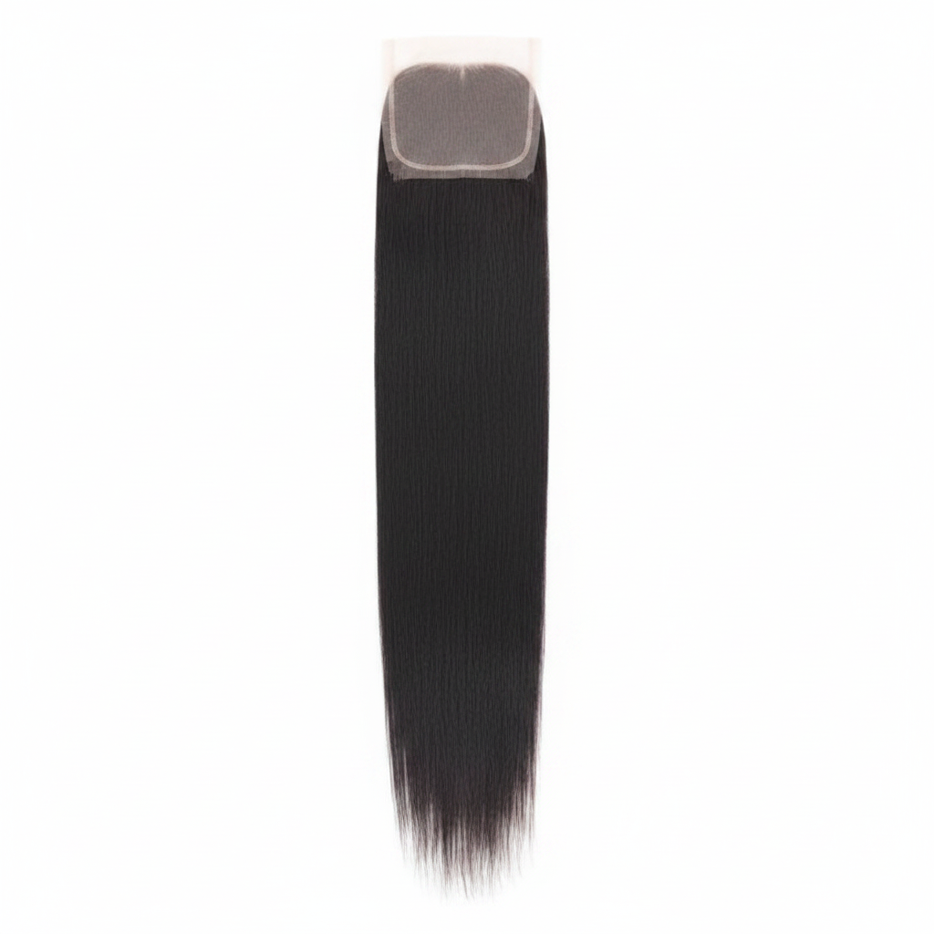 Brazilian Silky Straight 4x4 HD Closure - Main