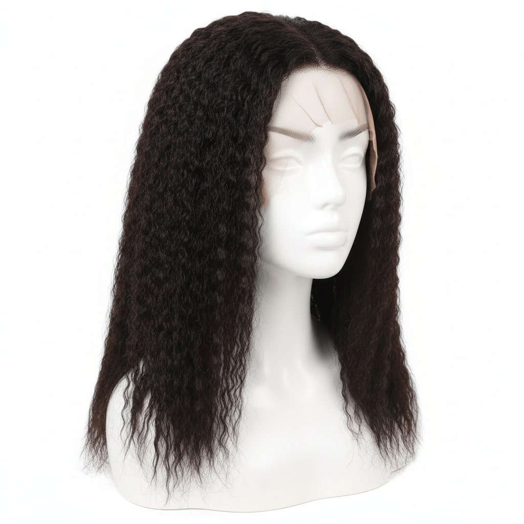 Brazilian Kinky Straight Lace Frontal - Main
