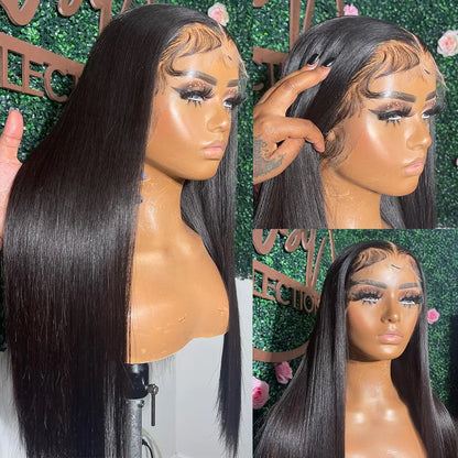 Bling Hair 13x6 Bone Straight Lace Front Wig for Black Women