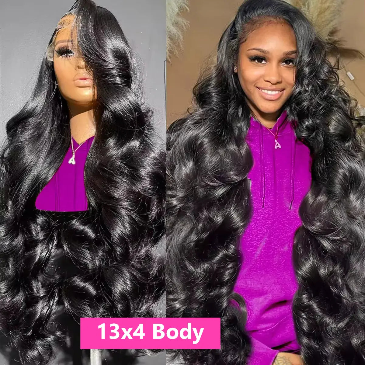 Bling Hair HD Transparent Lace Front Wig - Body Wave