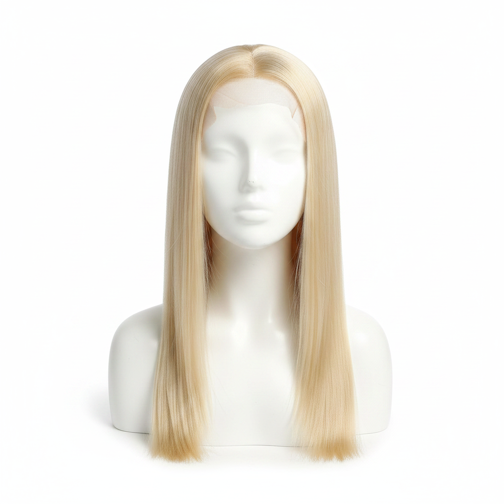 Russian Blonde Brazilian Straight Closure - Main