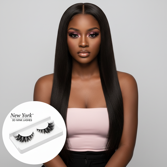 New York 3D Mink Lashes - Model