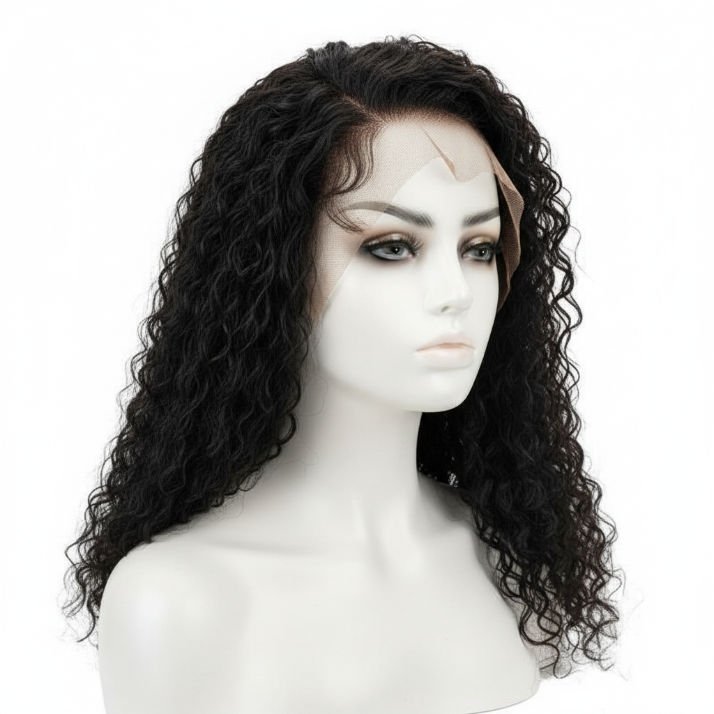 Deep Wave 13x4 Transparent Lace Front Wig - Main