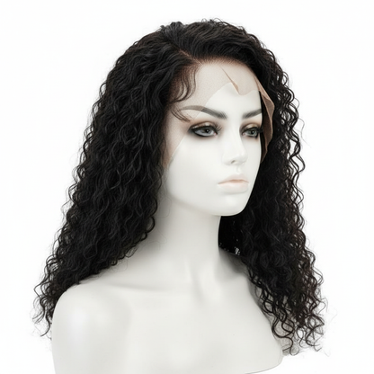 Deep Wave 13x4 Transparent Lace Front Wig - Main