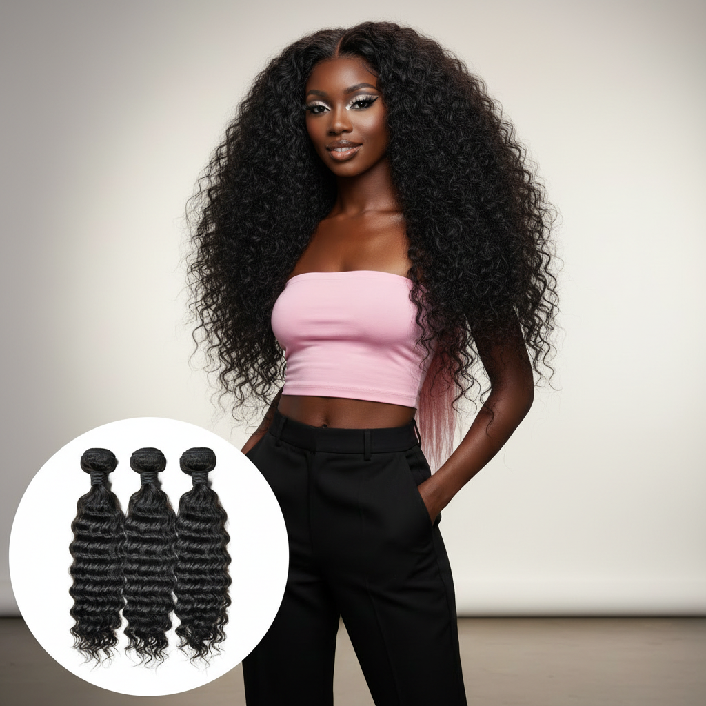 Brazilian Deep Wave Bundle Deals - Model