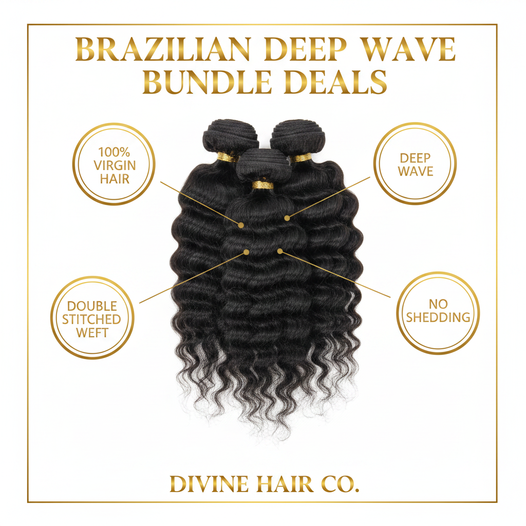 Brazilian Deep Wave Bundle Deals - Infographic